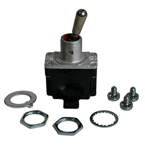 Honeywell 1TL1-6 Toggle Switch SPST (On)-Off 10A/125VAC, Non-Locking Lever, Sealed, Screw Terminals, UL CSA