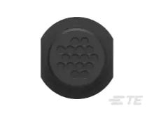 AMP TE 206036-3 CPC Connector 16 Pin Inline Jack (Size 17)