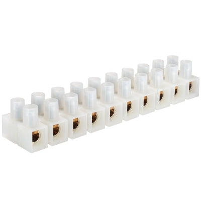 Wieland Terminal Strip 12 Pole 600V 65A 20EDS 21.341.4253.0 18AWG - 6AWG / 4mm - 10mm