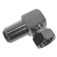 Mode 21-156-0 Right Angle 'F' Jack to 'F' Plug, Male-Female