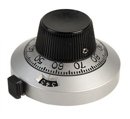Vishay Spectrol 21-A-11 Counting Dial for 10 Turn Potentiometers, Also Compatible with 15 Turn, for 1/4" Diameter Shaft