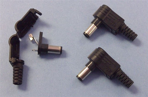 Philmore 2109 Right Angle DC Coaxial Power Plug 2.1mm x 5.5mm
