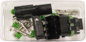 PICO 2160-14 Weather Pack Connector Kit, 3 Contact 20-18AWG