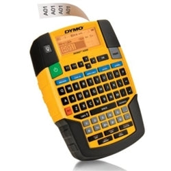 Dymo Rhino 2175088 4200 Label Maker / Printer (6-AA Batteries) AC Adapter Optional, Center Neg 9VDC 2A Required