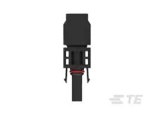 TE 2270025-1 Photovoltaic / Solar Connector Female Cable Coupler, Plus, Cable Mount, IP68, 10AWG, 30AMP