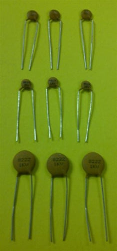 NTE 90022 Ceramic Disc Capacitor 22pF .022nF 1kV