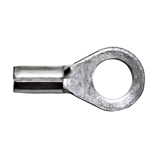 PICO 2305-15 22-18 AWG #10 Non-Insulated Butted Ring Connectors, 50-Piece
