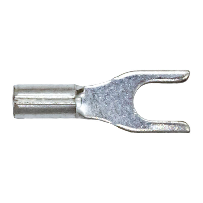 PICO 2323-15 22-18 AWG #6 Non-Insulated Butted Spade Connectors, 50-Piece