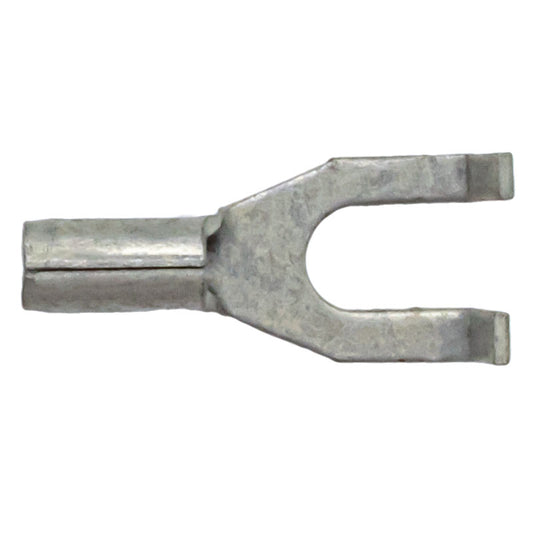 PICO 2333-16 22-18 AWG #6 Non-Insulated Flanged Spade Connectors, 100-Piece