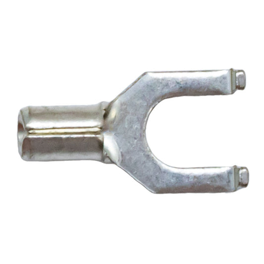 PICO 2334-16 22-18 AWG #8 Non-Insulated Flanged Spade Connectors, 100-Piece