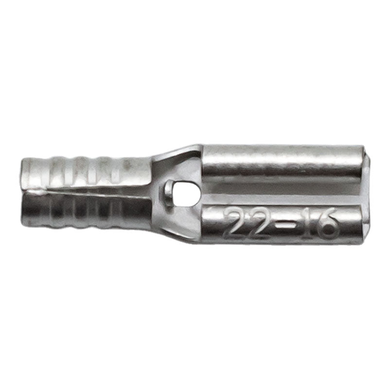 PICO 2349-15 22-18 AWG .110 Non-Insulated Butted Female Quick Connectors, 50-Piece