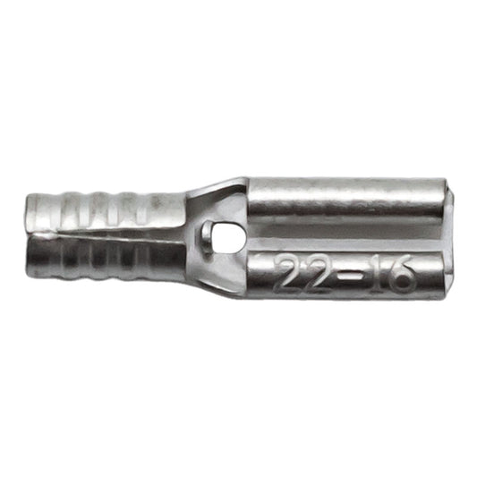 PICO 2349-15 22-18 AWG .110 Non-Insulated Butted Female Quick Connectors, 50-Piece