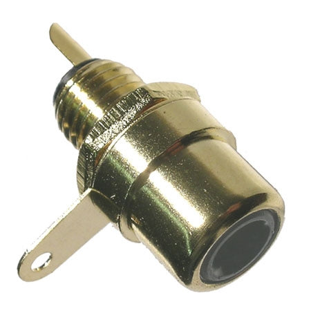 Mode 24-181-0 Chassis Mount RCA Jack, Gold Plated