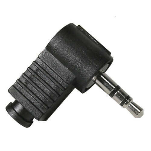 Mode 24-319-2 Plastic 3.5mm Stereo Right Angle Plug, 2/Pack