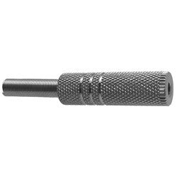 Mode 24-353-0 Metal 3.5mm Mono Phone Jack with Strain Relief