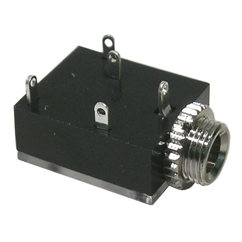 Mode 24-391-0 Stereo 3.5mm PC Mount Jack, with 2 Normally Closed Switches