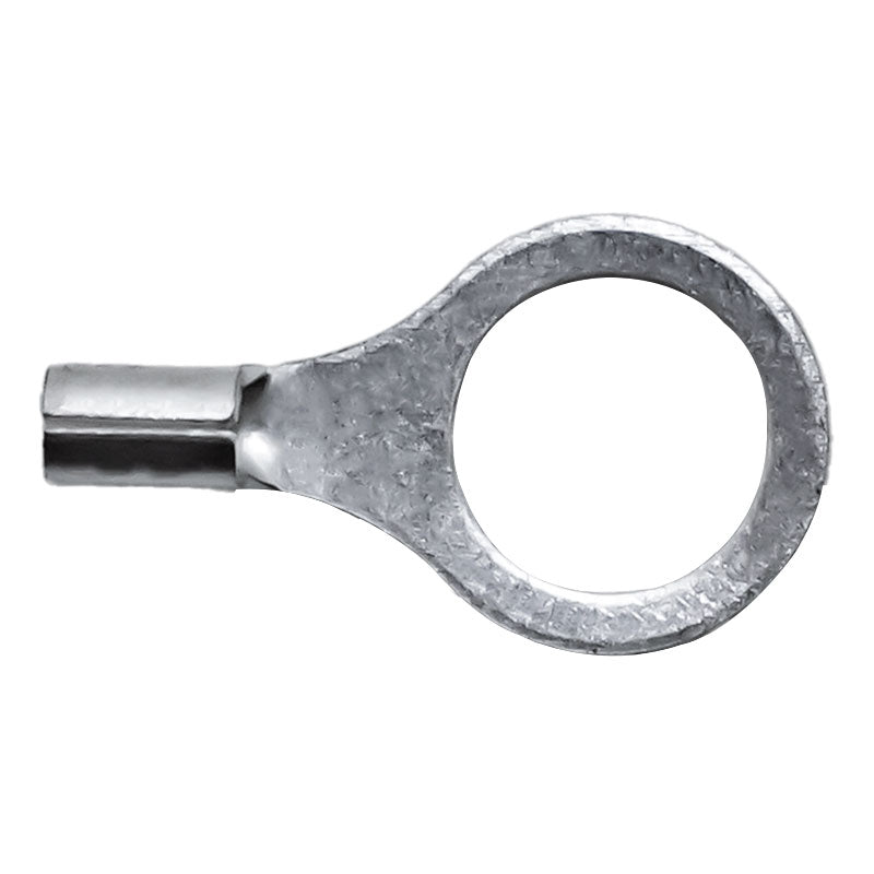PICO 2409-15 16-14 AWG 3/8" Non-Insulated Butted Ring Connectors, 50-Piece