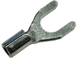 PICO 2424-CS Non-Insulated 16-14AWG #8 Spade Connector / Fork Terminal, 100/Pack