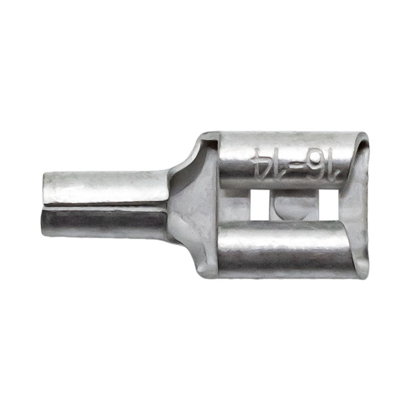 PICO 2455-15 16-14 AWG .250 Non-Insulated Butted Female Quick Connectors, 50-Piece