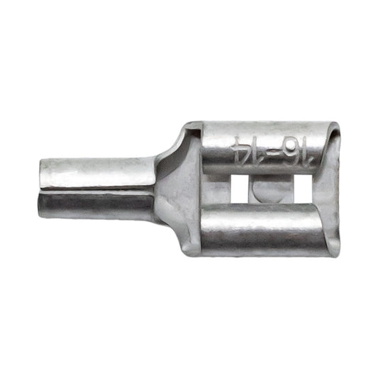 PICO 2455-15 16-14 AWG .250 Non-Insulated Butted Female Quick Connectors, 50-Piece