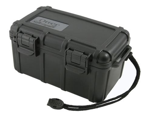 UK 2500BLK S3 Black Watertight Case (ID: 6" x 3.41" x 2.77") Padded