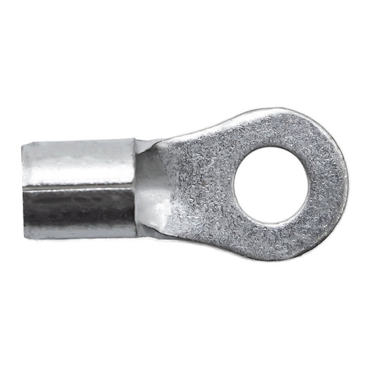 PICO 2504-15 12-10 AWG #8 Non-Insulated Butted Ring Connectors, 50-Piece