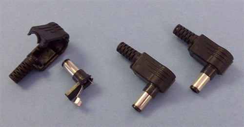 Philmore 2509 Right Angle DC Coaxial Power Plug 2.5mm x 5.5mm