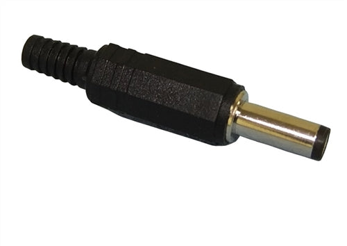 Philmore 250L Long DC Coaxial Power Plug 2.5mm x 5.5mm, Overall Length 1-7/16"