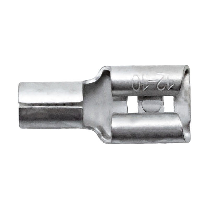 PICO 2555-15 12-10 AWG .250 Non-Insulated Butted Female Quick Connectors, 50-Piece