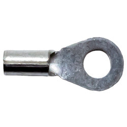 PICO 2603-15 22-18 AWG #6 Non-Insulated Brazed Ring Connectors, 50-Piece