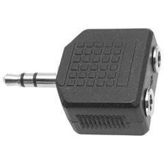 Mode 27-933-1 Splitter Two 3.5mm Stereo Jacks to One 3.5mm Stereo Plug