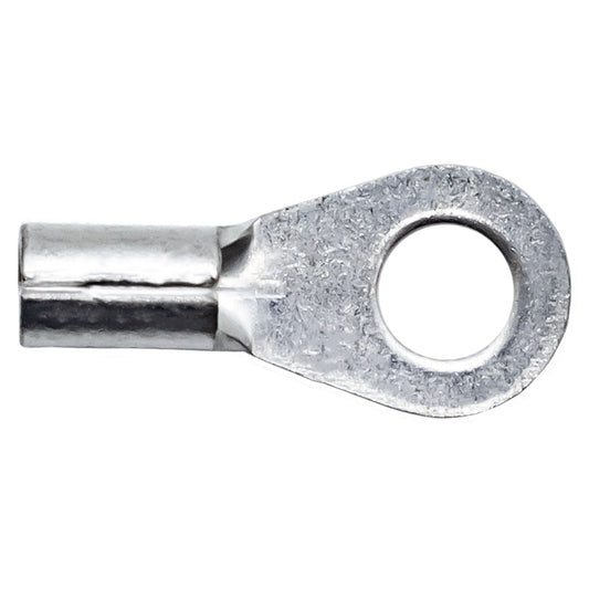 PICO 2703-15 16-14 AWG #6 Non-Insulated Brazed Ring Connectors, 50-Piece