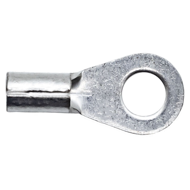PICO 2703-CS 16-14 AWG #6 Non-Insulated Brazed Ring Connectors, 100-Piece
