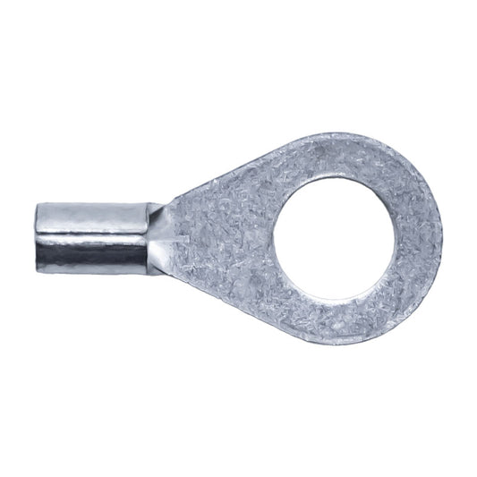 PICO 2706-CS 16-14 AWG 1/4" Non-Insulated Brazed Ring Connectors, 100-Piece