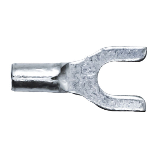 PICO 2724-CS 16-14 AWG #8 Non-Insulated Brazed Spade Connectors, 100-Piece