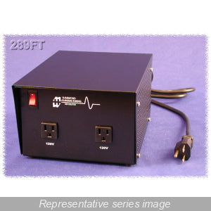 Hammond 289CT Isolation Transformer, Plug-In, Step Down 240 to 120VAC, 250VA