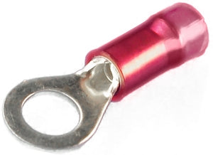 PICO 2905-CS Red 22-18AWG #10 Ring Terminal Connector, Nylon Insulated, 100/Pack