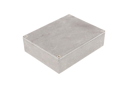 Hammond 29830PSLA Eddystone Series Diecast Aluminum Enclosure with Lid, Natural Finish.