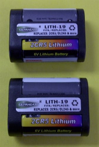 Ultralast 2CR5 6V 1500MAH Photo Lithium Camera Battery