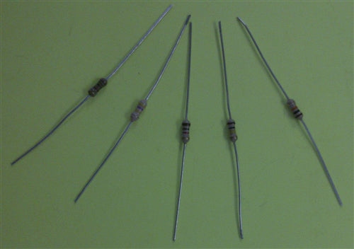 Resistor 2.2 Ohm 1/4 Watt 5% Carbon Film: 2.2R 2.2ohm 1/4W