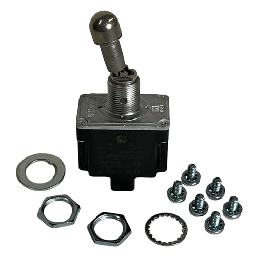 Honeywell 2TL1-3D Toggle Switch DPDT On-On 15A/125VAC, Locking Lever, Sealed, Screw Terminals, UL CSA