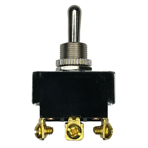 Philmore 30-048 Toggle Switch DPDT On-Off-On, 20A@125VAC / 10A@277VAC, Screw Terminals