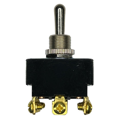 Philmore 30-050 Toggle Switch DPDT (On)-Off-(On), 20A@125VAC / 10A@277VAC, Screw Terminals