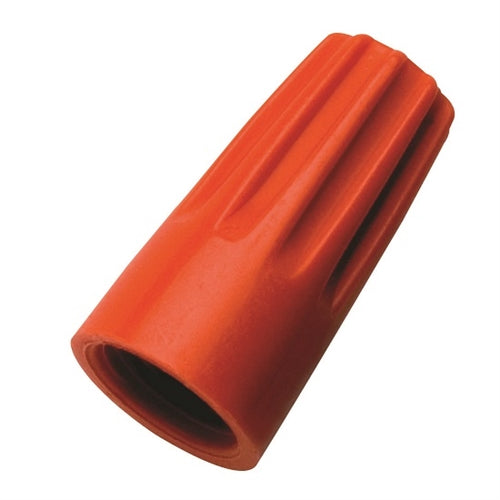 Ideal 30-073 Wire Nut / Wire Connector, Model 73B Orange, 600V 22-14AWG, 100/Pack
