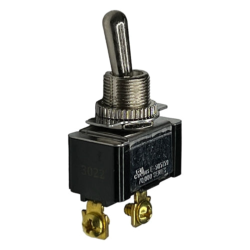 Philmore 30-080 Toggle Switch SPST On-Off, 20A@125VAC / 10A@277VAC, Screw Terminals