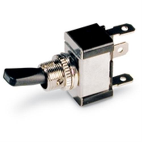 Philmore 30-12050 Automotive Toggle Switch SPST On-Off, 30A@12VDC, Red LED, QC Terminals *Not Rated for 120/220VAC*