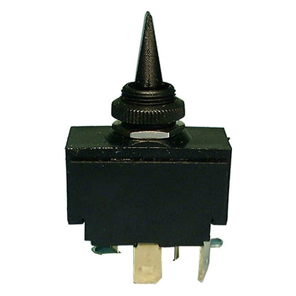 Philmore 30-125 Reversing Toggle Switch DPDT (On)-Off-(On), 21A@14VDC, QC Terminals *Not Rated for 120/220VAC*