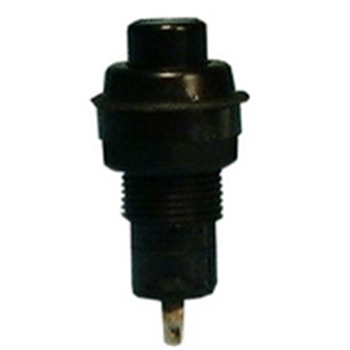 Philmore 30-2292 Miniature Push Button Switch, SPST Push On / Push Off, 3A@125VAC / 1A@250VAC, Solder Terminals