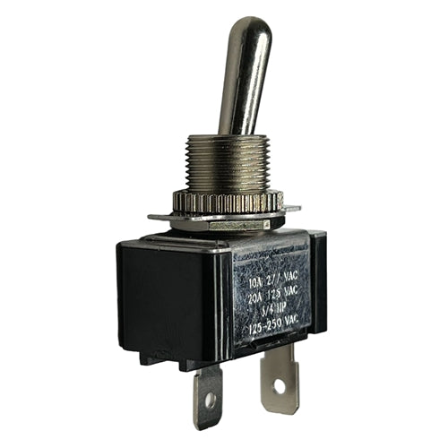 Philmore 30-305 Heavy Duty Toggle Switch SPST On-Off, 20A@125VAC / 10A@277VAC, QC Terminals