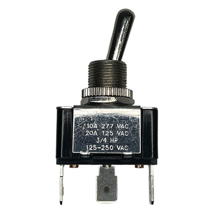 Philmore 30-310 Heavy Duty Toggle Switch SPDT On-On, 20A@125VAC / 10A@277VAC, QC Terminals